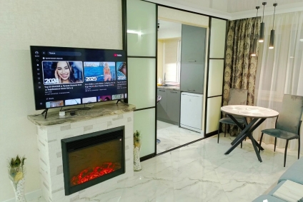 Стильная квартира с джакузи и ремонтом 2025 года